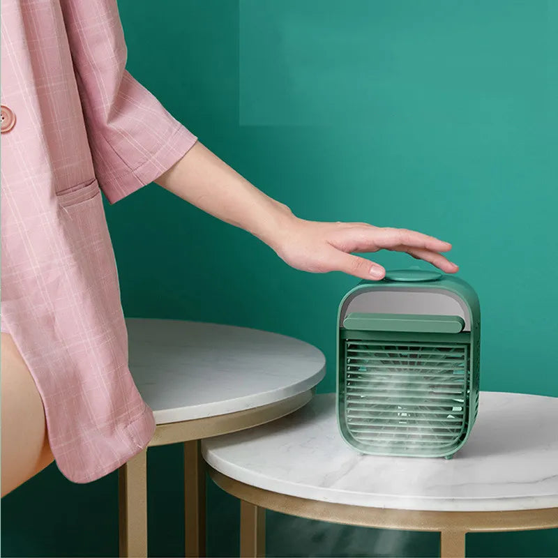 Climatiseur Évaporatif Portable 4-en-1 | Refroidisseur d'Air 60W Télécommande