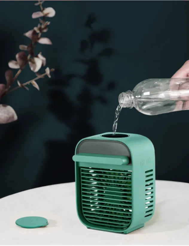 Climatiseur Évaporatif Portable 4-en-1 | Refroidisseur d'Air 60W Télécommande